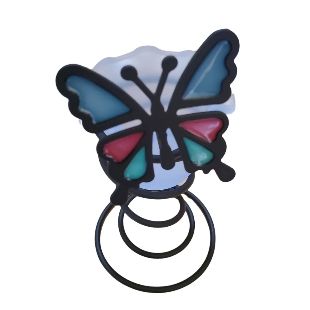 NIB Spiral Butterfly votive Candle Holder P7492 - Picture 3 of 6